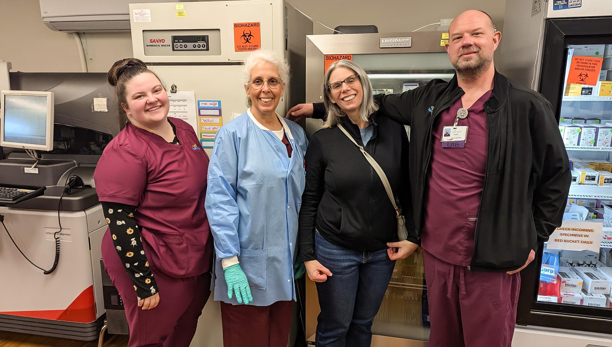 Valor Health laboratory team